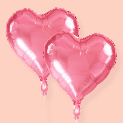 Lover Balloons - 4 heart balloons