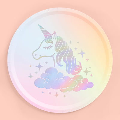 Unicorn 🦄 Plates - 24 paper plates