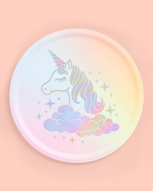 Unicorn 🦄 Plates - 24 paper plates