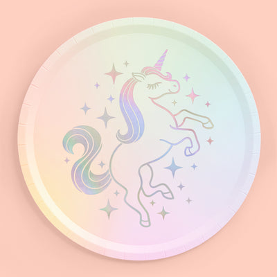 Unicorn 🦄 Plates - 24 paper plates