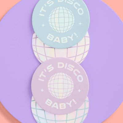 It's Disco, Baby! Coasters - 16 paper coasters