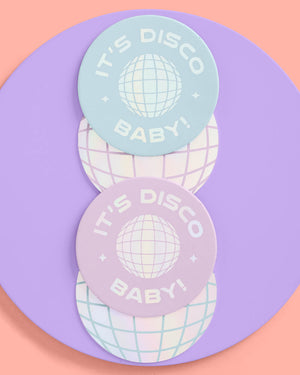 It's Disco, Baby! Coasters - 16 paper coasters