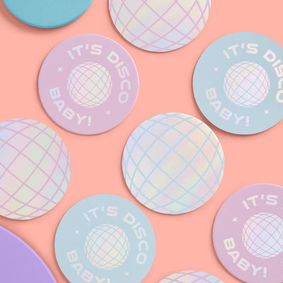 It's Disco, Baby! Coasters - 16 paper coasters
