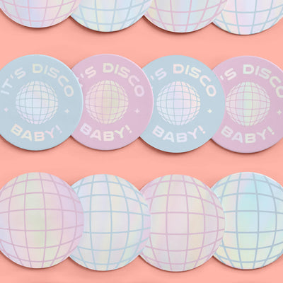 It's Disco, Baby! Coasters - 16 paper coasters