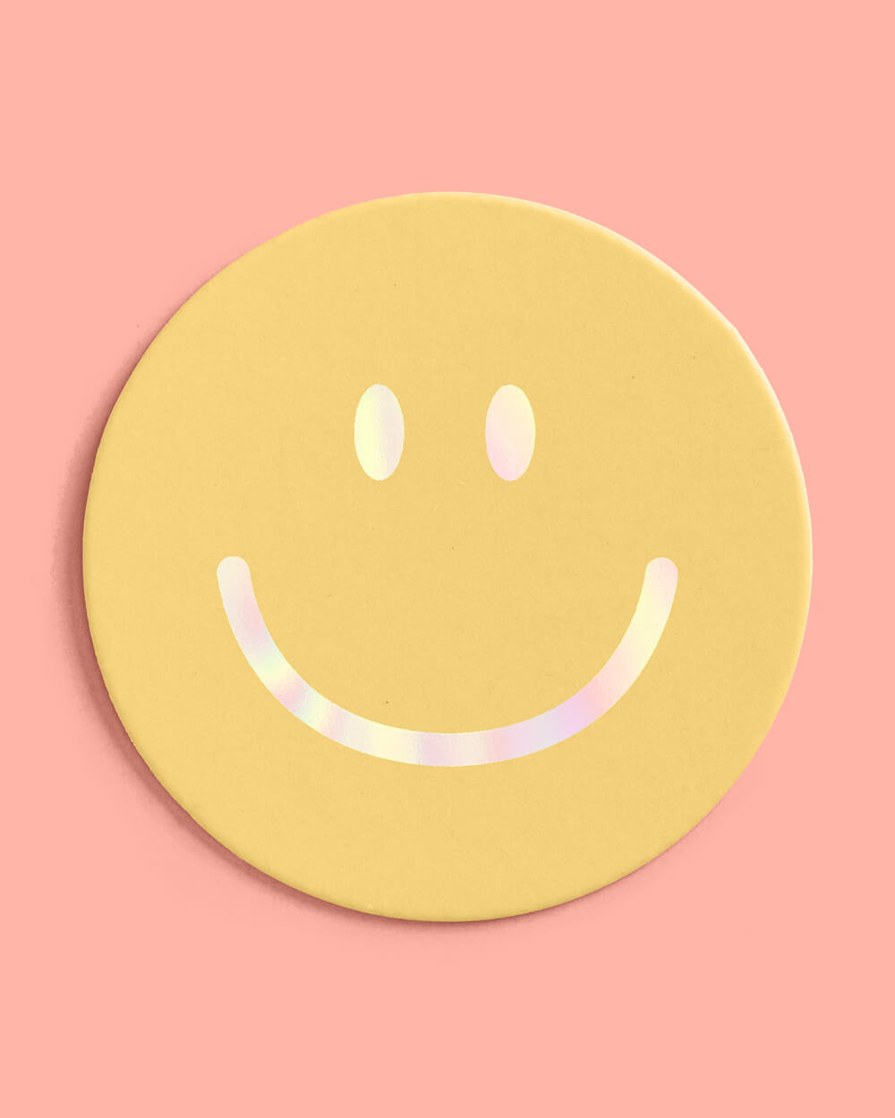 Smiley Coasters - 16 paper coasters