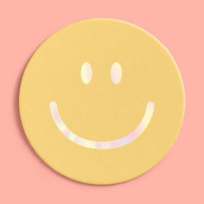 Smiley Coasters - 16 paper coasters