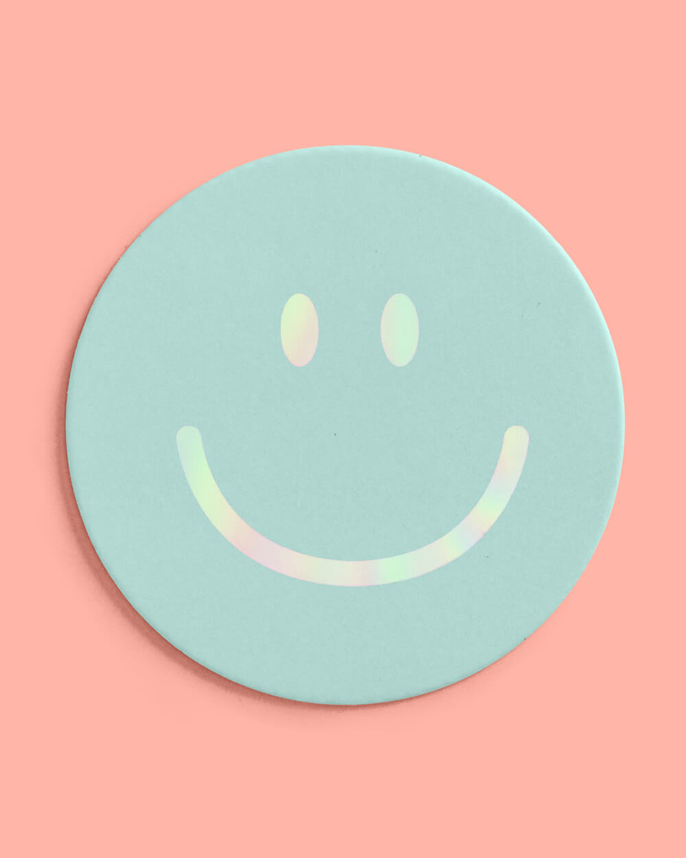 Smiley Coasters - 16 paper coasters