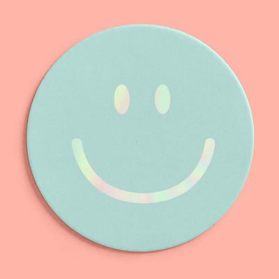 Smiley Coasters - 16 paper coasters