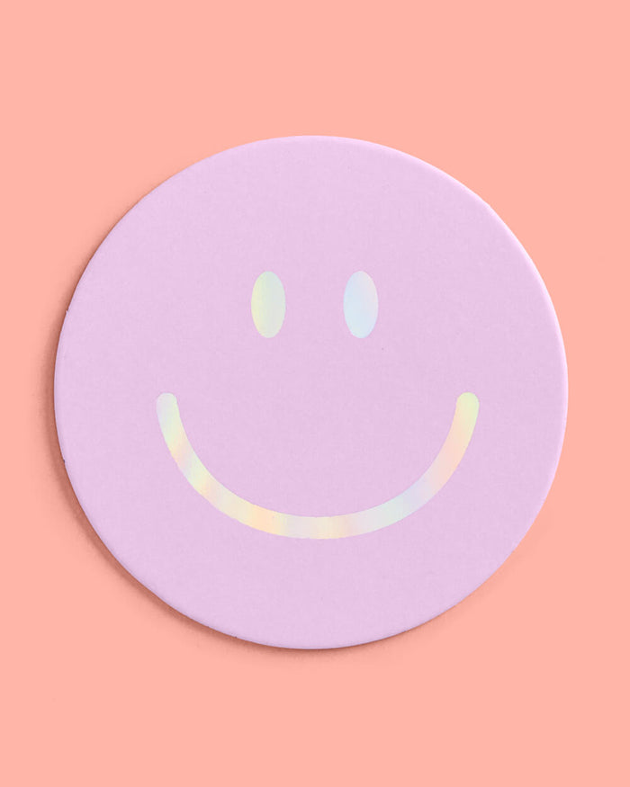 Smiley Coasters - 16 paper coasters