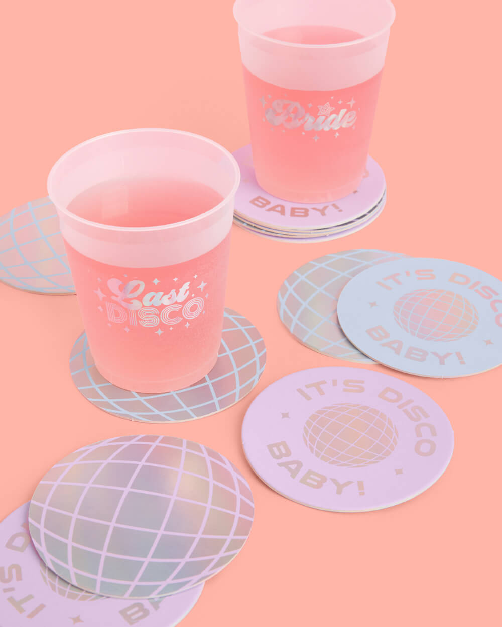 It's Disco, Baby! Coasters - 16 paper coasters