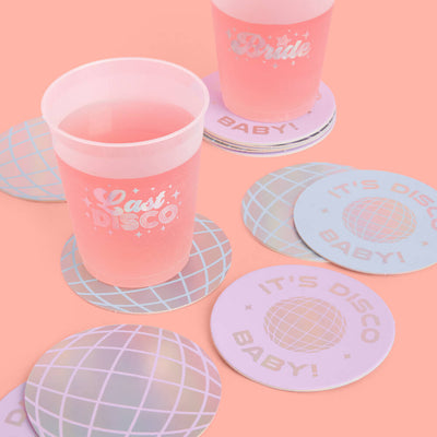 It's Disco, Baby! Coasters - 16 paper coasters