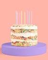 Skinny Party Candles - 5" pastel candles