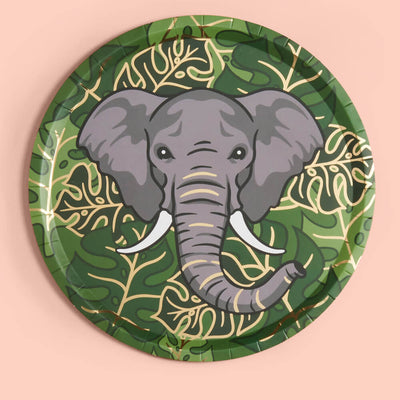 Party Animal Plates - 24 paper plates