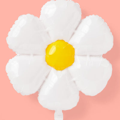 XL Flower Power Balloon - 35" pastel foil balloon